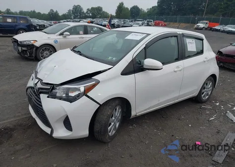 2015 Toyota Yaris Le from USA, damaged, VIN VNKKTUD36FA017231